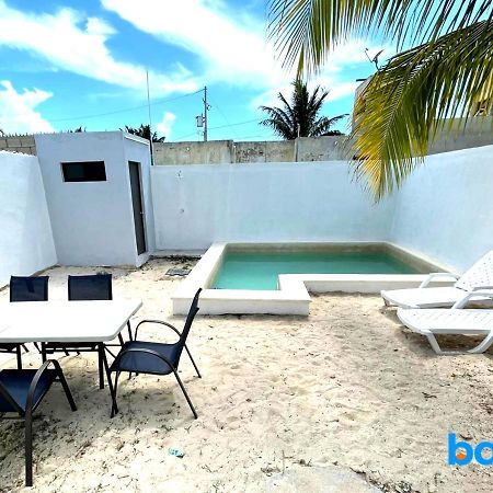 Casa Con Piscina En Chixchulub A 100 M De La Playa Villa Pueblo Pueblo Chicxulub Eksteriør billede