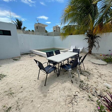Casa Con Piscina En Chixchulub A 100 M De La Playa Villa Pueblo Pueblo Chicxulub Eksteriør billede