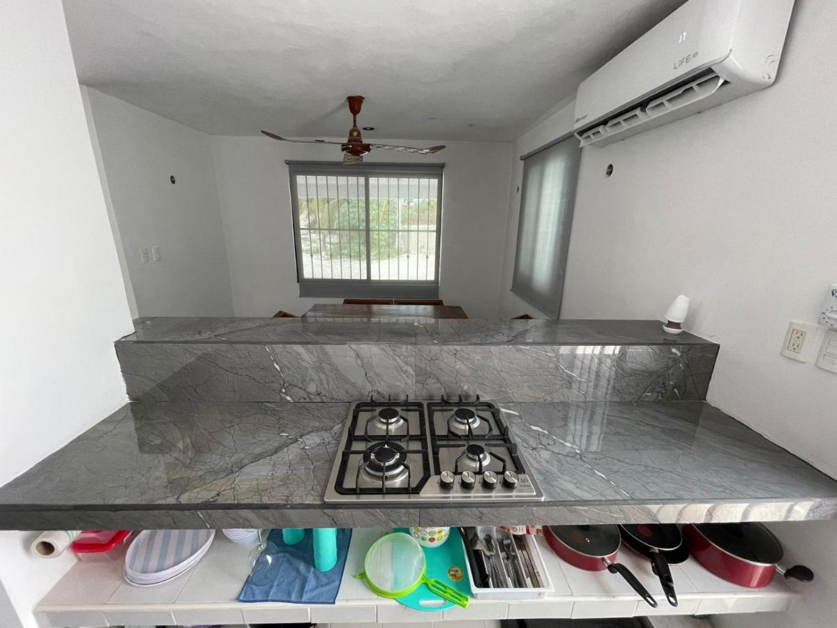 Casa Con Piscina En Chixchulub A 100 M De La Playa Villa Pueblo Pueblo Chicxulub Eksteriør billede