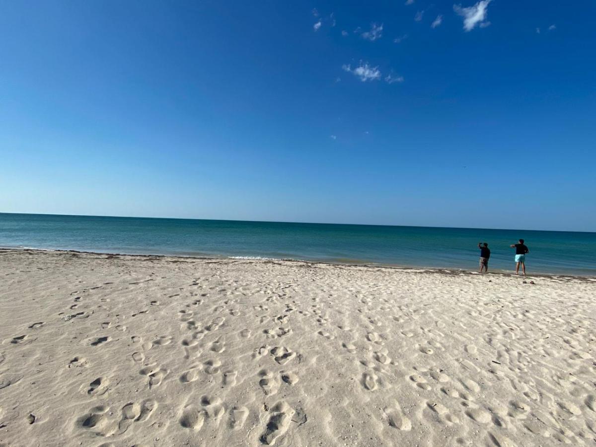 Casa Con Piscina En Chixchulub A 100 M De La Playa Villa Pueblo Pueblo Chicxulub Eksteriør billede