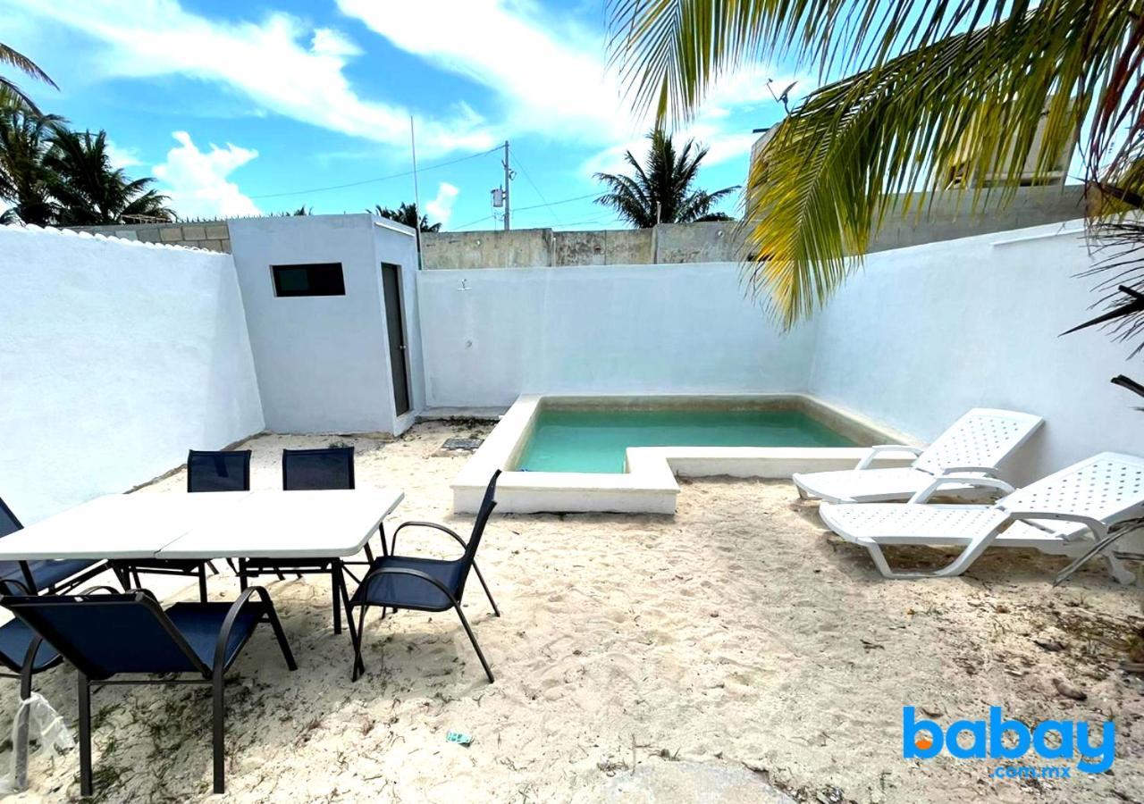 Casa Con Piscina En Chixchulub A 100 M De La Playa Villa Pueblo Pueblo Chicxulub Eksteriør billede
