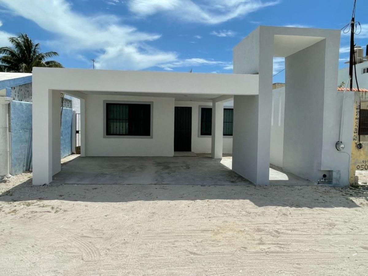 Casa Con Piscina En Chixchulub A 100 M De La Playa Villa Pueblo Pueblo Chicxulub Eksteriør billede