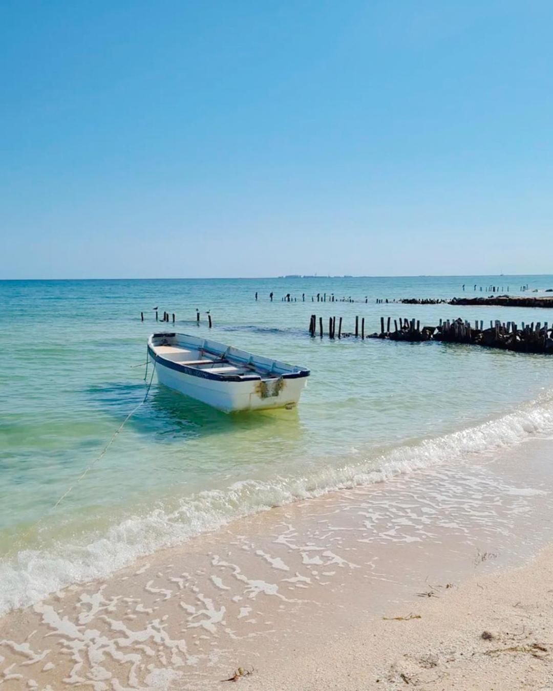 Casa Con Piscina En Chixchulub A 100 M De La Playa Villa Pueblo Pueblo Chicxulub Eksteriør billede