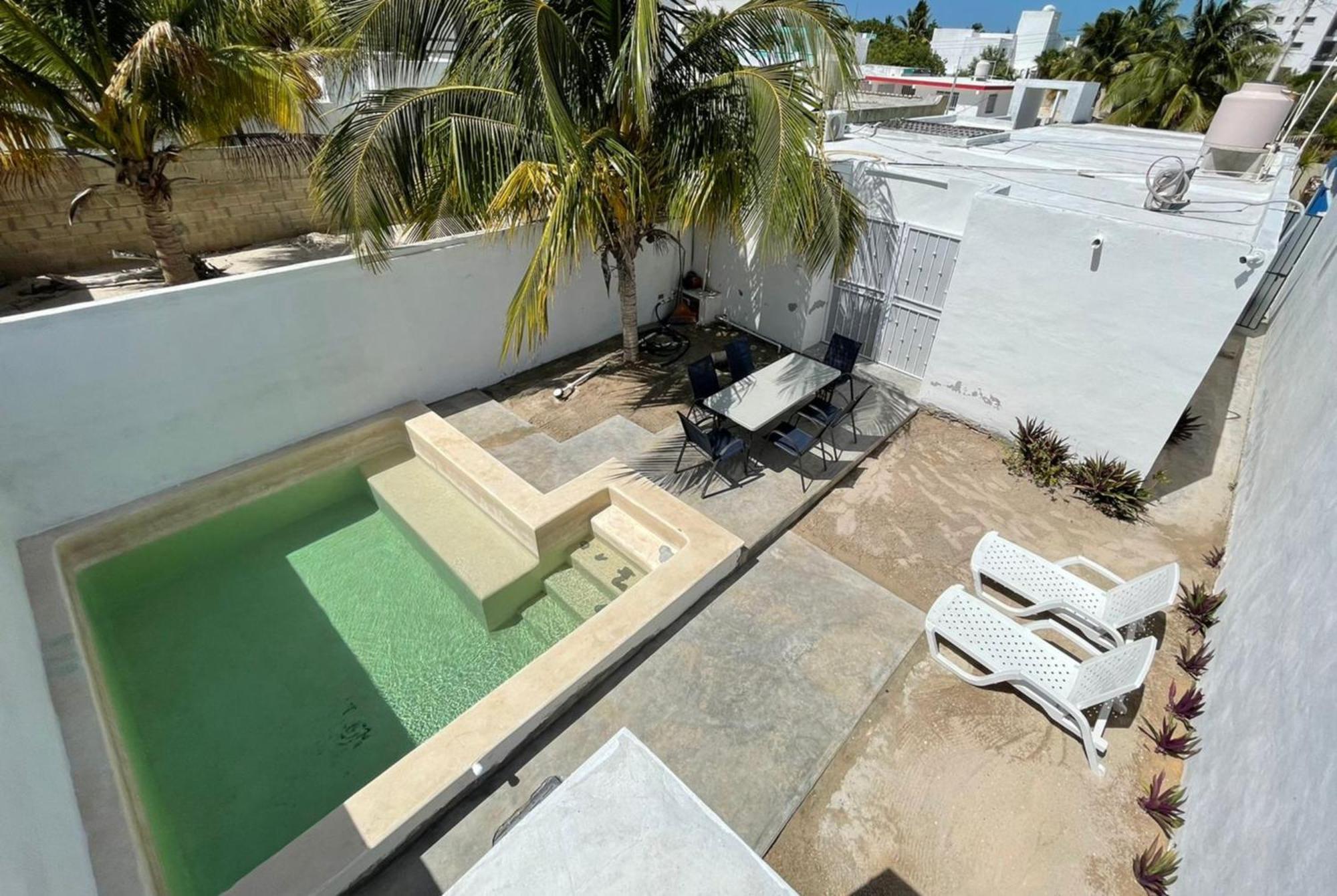 Casa Con Piscina En Chixchulub A 100 M De La Playa Villa Pueblo Pueblo Chicxulub Eksteriør billede